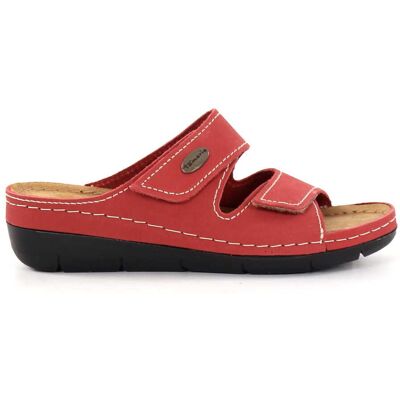 Tamaris dam slip-in sandaler 27510-41 röd Tamaris dam slip-in sandaler 27510-41 röd