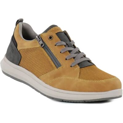 Rieker herrsneakers med bred läst 16901-68 gul Rieker herrsneakers med bred läst 16901-68 gul