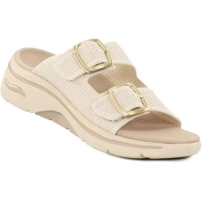 Skechers damflip-flops 140871/NAT GO WALK ARCH FIT 2.0 SANDAL - CHLOE natural Skechers damflip-flops 140871/NAT GO WALK ARCH FIT 2.0 SANDAL - CHLOE natural
