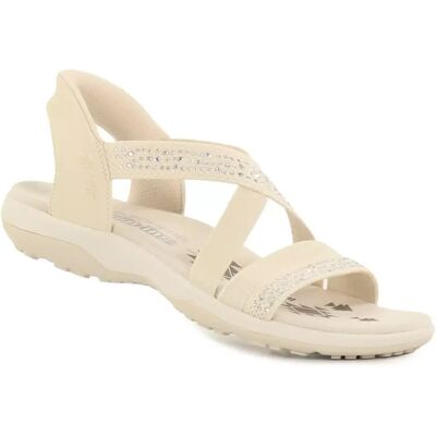Skechers Sandaler 163574/NAT REGGAE SLIM - SUMMER SPARKLE Natural Skechers Sandaler 163574/NAT REGGAE SLIM - SUMMER SPARKLE Natural