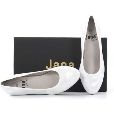 Jana Pumps 22477-20 191 vit/silver Jana Pumps 22477-20 191 vit/silver