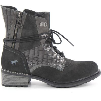 Mustang Shoes Mustang Stövletter 1370-602-20 dunkelgrau Mustang Shoes Mustang Stövletter 1370-602-20 dunkelgrau