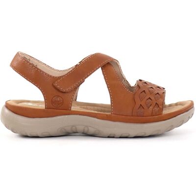 Rieker damsandaler 64878-24 brun Rieker damsandaler 64878-24 brun