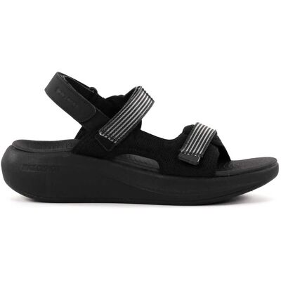 Skechers damsandaler 141600/BBK MAX CUSIONING ESSENTIAL - TRENDIG svart Skechers damsandaler 141600/BBK MAX CUSIONING ESSENTIAL - TRENDIG svart