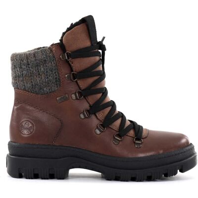 Rieker ankelboots med dubbar för damer X8200-25 brun Rieker ankelboots med dubbar för damer X8200-25 brun