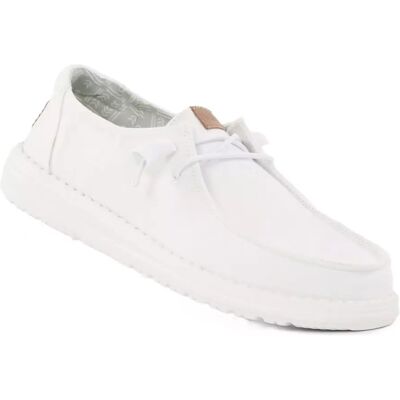HEYDUDE damskor Wendy Stretch Canvas vit HEYDUDE damskor Wendy Stretch Canvas vit