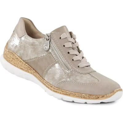 Rieker dampromenadskor N4221-90 metallic Rieker dampromenadskor N4221-90 metallic