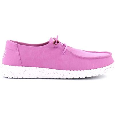 HEYDUDE Skor Wendy Slub Canvas lila HEYDUDE Skor Wendy Slub Canvas lila