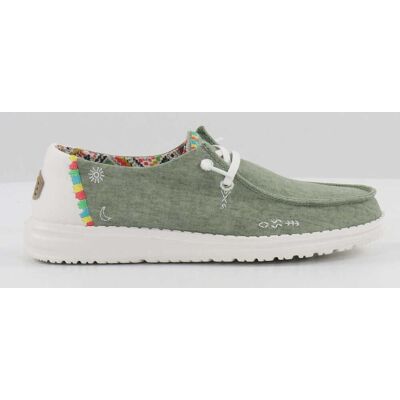 HEYDUDE Skor 40054-337 Wendy Boho Olive HEYDUDE Skor 40054-337 Wendy Boho Olive