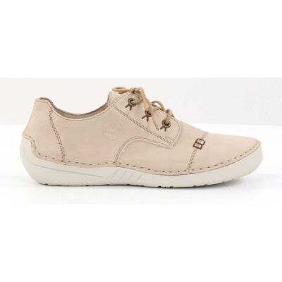 Rieker Promenadskor 52520-62, beige Rieker Promenadskor 52520-62, beige