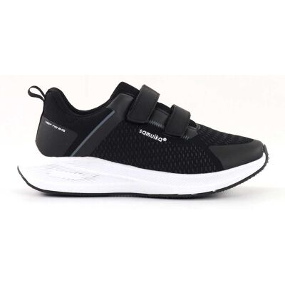 Samuika unisex sneakers SW22-03501 svarta (dekal) Samuika unisex sneakers SW22-03501 svarta (dekal)