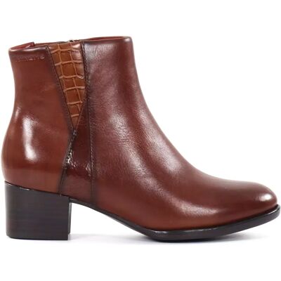 Tamaris ankelboots i äkta läder 25366-45 muscat Tamaris ankelboots i äkta läder 25366-45 muscat