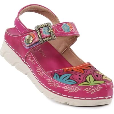 Laura Vita damsandaler Dorry 11 fushia Laura Vita damsandaler Dorry 11 fushia