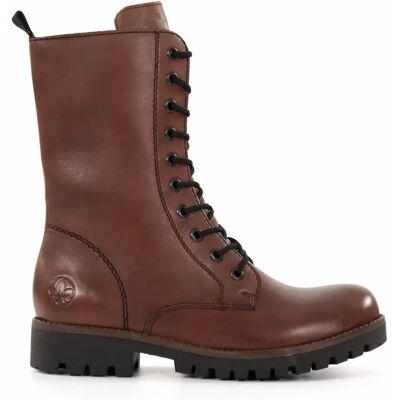 Rieker ankelboots i läder för damer 78544-25 brun Rieker ankelboots i läder för damer 78544-25 brun