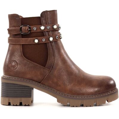 Rieker ankelboots dam 92064-25 brun Rieker ankelboots dam 92064-25 brun