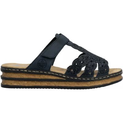 Rieker Mules 62986-14 mörkblå Rieker Mules 62986-14 mörkblå