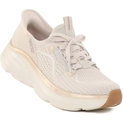 Skechers Damsneakers 150584/NTGD - D'LUX VAPOR - EVENING GLOW natur/guld Skechers Damsneakers 150584/NTGD - D'LUX VAPOR - EVENING GLOW natur/guld