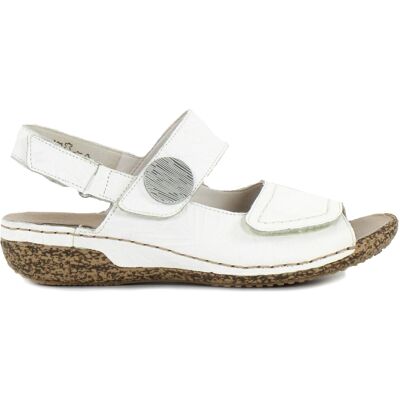 Rieker Sandaler V7272-80 vit Rieker Sandaler V7272-80 vit