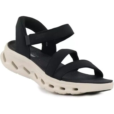Skechers Sandaler 141269/BKW GO WALK GLIDE-STEP 2.0 SANDAL - ELLA Svart/Vit Skechers Sandaler 141269/BKW GO WALK GLIDE-STEP 2.0 SANDAL - ELLA Svart/Vit