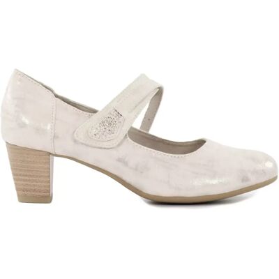 Jana Pumps 24464-42 beige/guld Jana Pumps 24464-42 beige/guld