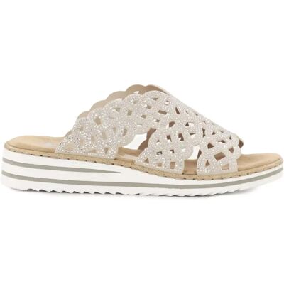 Rieker dam Mules V0689-63 beige Rieker dam Mules V0689-63 beige
