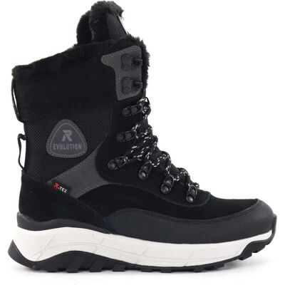 Rieker Ankelboots W0066-00 svarta Rieker Ankelboots W0066-00 svarta