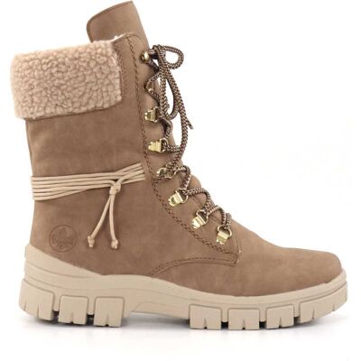 Rieker Ankelboots för dam Z1121-64 beige Rieker Ankelboots för dam Z1121-64 beige