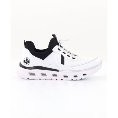 Rieker damsneakers M6062-80 vit Rieker damsneakers M6062-80 vit