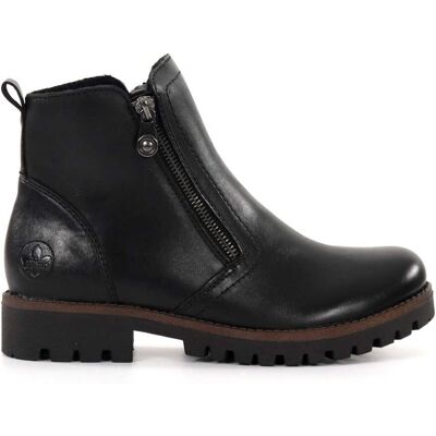 Rieker Ankelboots dam 78556-00 svart Rieker Ankelboots dam 78556-00 svart