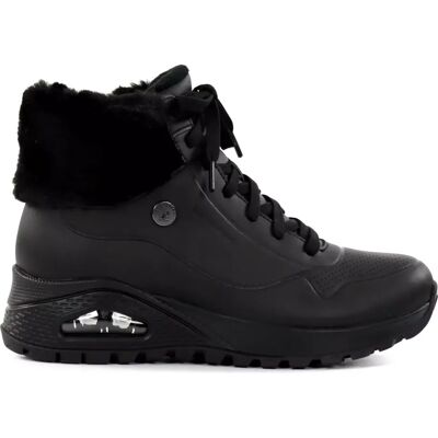 Skechers vattentäta ankelboots dam 168111/BBK UNO RUGGED - FALL AIR 2 Svart Skechers vattentäta ankelboots dam 168111/BBK UNO RUGGED - FALL AIR 2 Svart
