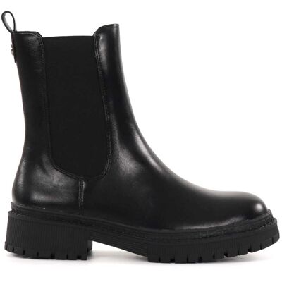 Duffy chelsea ankelboots för damer 97-21146 svart Duffy chelsea ankelboots för damer 97-21146 svart