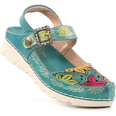 Laura Vita damsandaler Dorry 11 turkos Laura Vita damsandaler Dorry 11 turkos