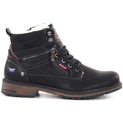 Mustang Shoes Mustang stövletter för män 4157-603-9 schwarz Mustang Shoes Mustang stövletter för män 4157-603-9 schwarz