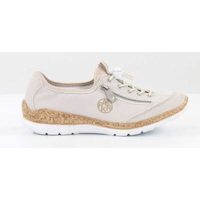 Rieker Sneakers N4263-81 vit/beige Rieker Sneakers N4263-81 vit/beige