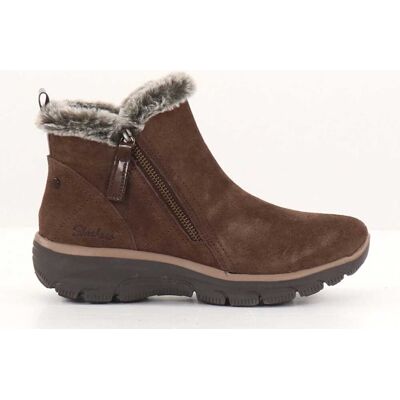 Skechers dam Stövletter 167108/CHOC EASY GOING - HIGH ZIP, brun Skechers dam Stövletter 167108/CHOC EASY GOING - HIGH ZIP, brun