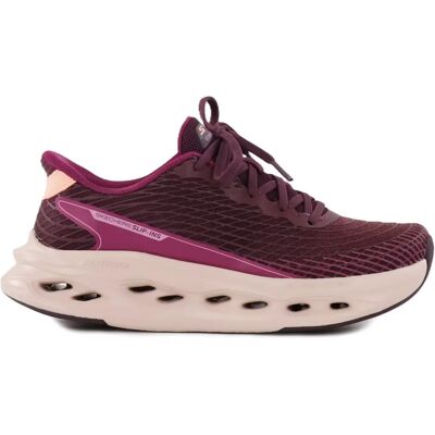 Skechers Damsneakers 129404/BURG MAX CUSHIONING GLIDE STEP - SAPPHIRE vinröd Skechers Damsneakers 129404/BURG MAX CUSHIONING GLIDE STEP - SAPPHIRE vinröd
