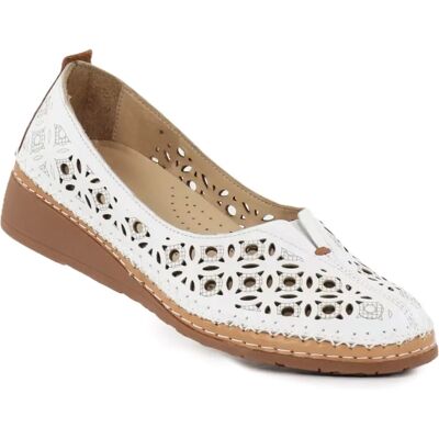 Nor Walk ballerinor Annika 04134-1 vita Nor Walk ballerinor Annika 04134-1 vita