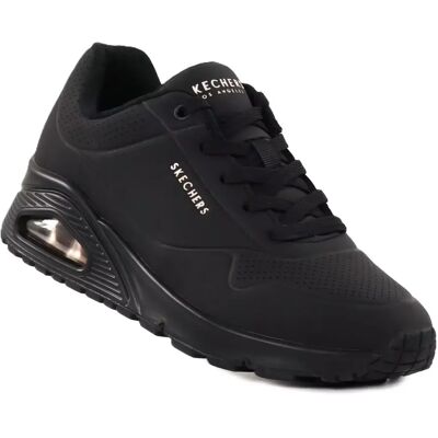 Skechers damsneakers 73690/BBK UNO - STAND ON AIR svart Skechers damsneakers 73690/BBK UNO - STAND ON AIR svart