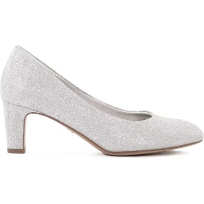 Tamaris silver pumps/höga klackar 22418-41 silver glam Tamaris silver pumps/höga klackar 22418-41 silver glam