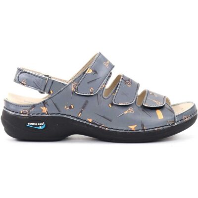 Nursing Care Maskintvättbar sandaler läder WG18F71 hairdresser Nursing Care Maskintvättbar sandaler läder WG18F71 hairdresser