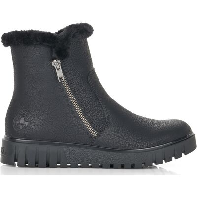 Rieker Stövletter Y3481-00 svart Rieker Stövletter Y3481-00 svart