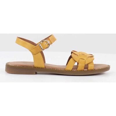 Rieker Remonte dam sandaler D3666-68 gul Rieker Remonte dam sandaler D3666-68 gul