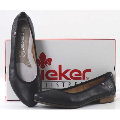 Rieker Promenadskor 51994-01 svart Rieker Promenadskor 51994-01 svart