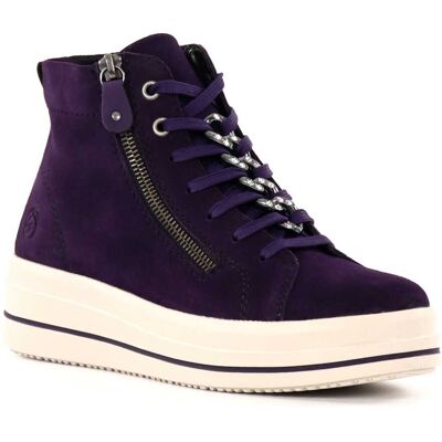 Rieker Remonte ankelboots för damer D1C70-30 lila Rieker Remonte ankelboots för damer D1C70-30 lila
