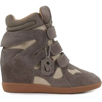Steve Madden Mavis ankelboots taupe mocka Steve Madden Mavis ankelboots taupe mocka