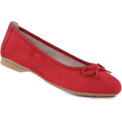 Jana Ballerinas 22164-41 500 röd Jana Ballerinas 22164-41 500 röd