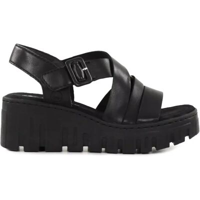 Rieker damkil sandaler 68063-00 svart Rieker damkil sandaler 68063-00 svart