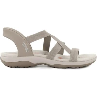 Skechers Dam Slip Ins Sandaler 163460/TPE REGGAE SLIM - STRETCH FLEX taupe Skechers Dam Slip Ins Sandaler 163460/TPE REGGAE SLIM - STRETCH FLEX taupe