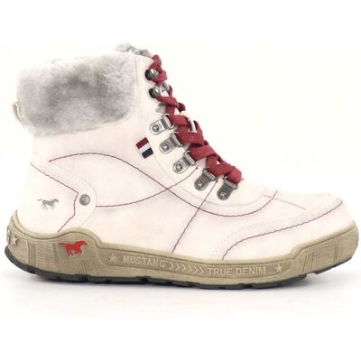Mustang Shoes Mustang Stövlar dam 1290-607-100 vita Mustang Shoes Mustang Stövlar dam 1290-607-100 vita