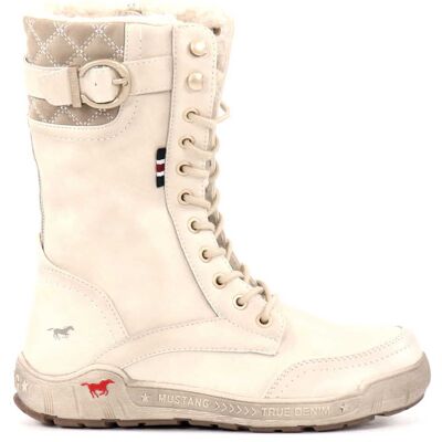 Mustang Shoes Mustang dam Stövlar 1290-613-243 ivory Mustang Shoes Mustang dam Stövlar 1290-613-243 ivory